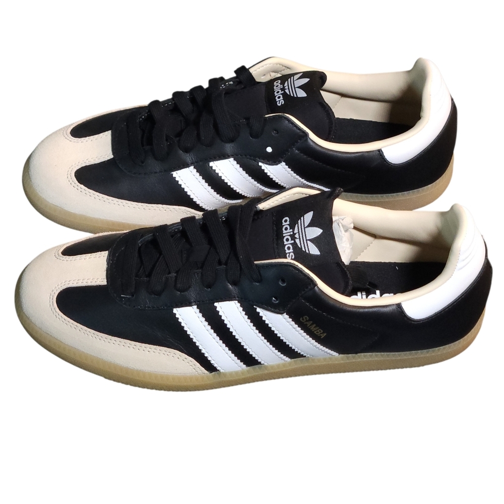 🚫SOLD🚫Adidas Samba OG Core Black Cloud White Gum Sneakers JS3832 - Picture 7 of 12